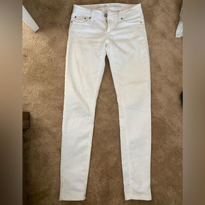 Almost famous white skinny jeans